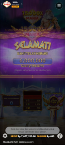 Bukti kemenangan 6 juta di Lotto03
