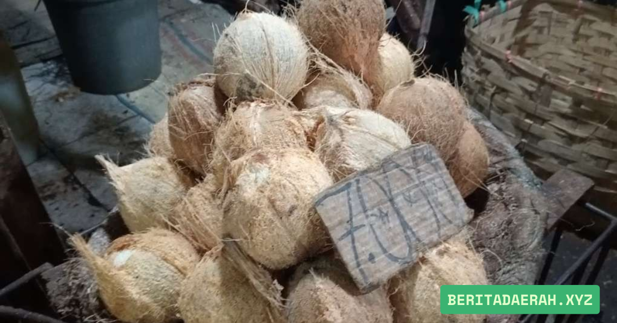 Pria penjual kelapa parut asal Magelang ini tiba-tiba buat heboh di media sosial