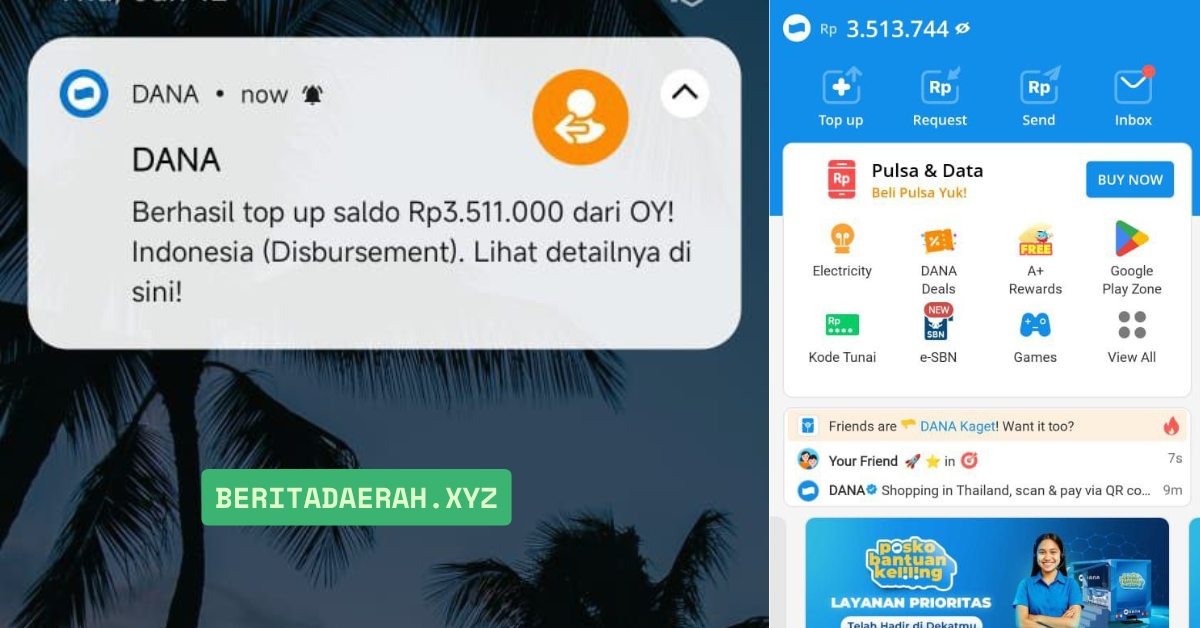 Panduan Cara Cairkan Uang Rp3,5 Juta di Wallet DANA
