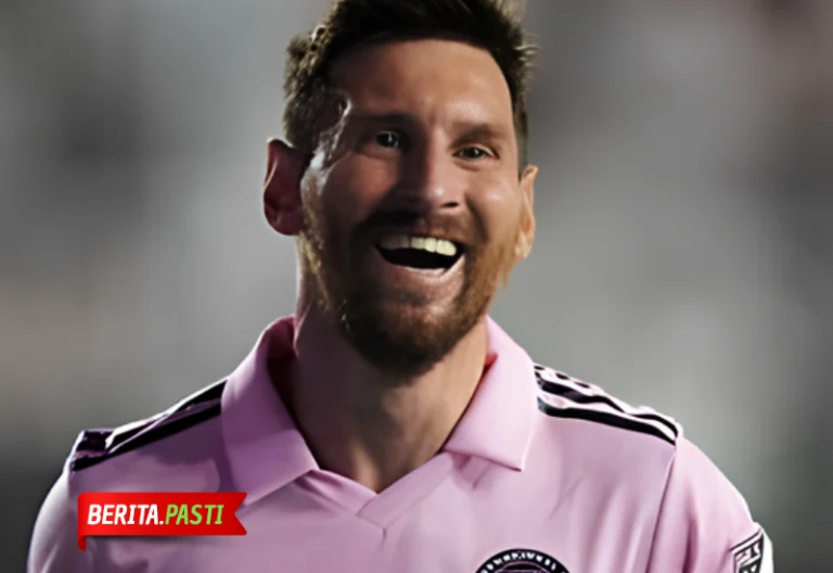 Senyum manis Lionel Messi dibalik kekalahan Inter Miami dari PSG