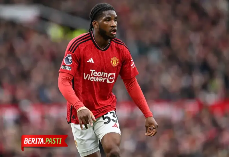 Willy Kambwala di pertandingan Pra Musim Manchester united vs Leeds united