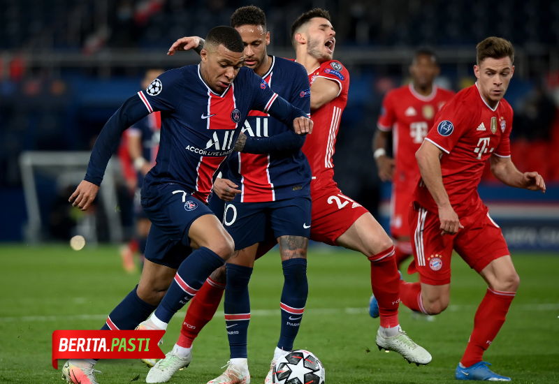 PSG kala bertarung melawan Munchen di final Liga champion 2020,dimana Munchen menang 1-0.