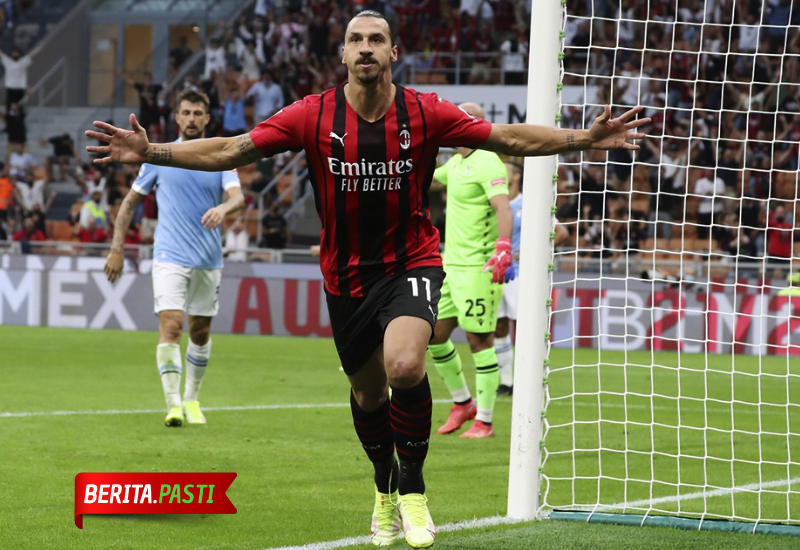 Zlatan Ibrahimović sukses mempersembahkan Scudetto bagi AC milan di musim 2021/22.